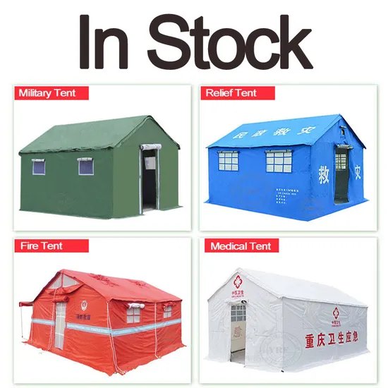 China Tent Relief Military Style Thickened Civil Affairs Outdoor Winter Canvas Soldiery Battle Disaster Emergency Refugee Relief Medical Camping Engineerin
