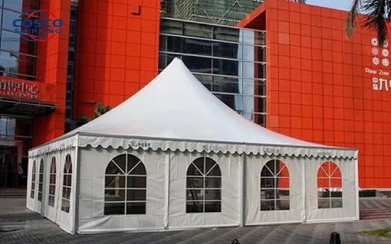 Aluminum Pagoda Outdoor Wedding Tent Gazebo Tent for Car Parking with High Quality