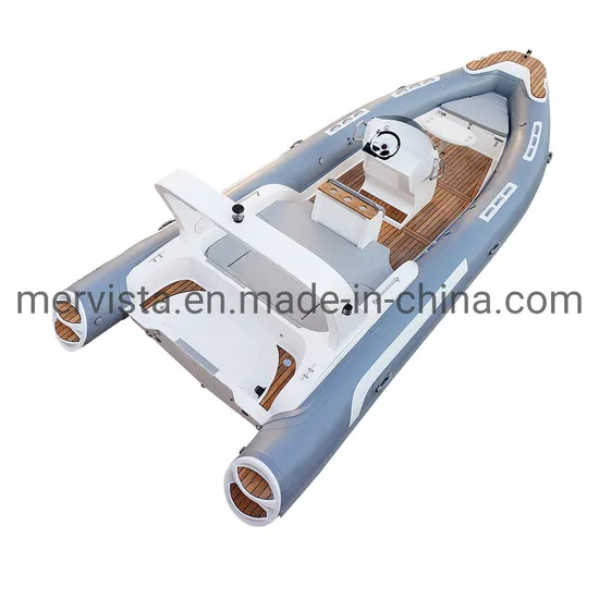 25FT Rib760 High Performance Style Cruising Fiberglass Rib Inflatable Fishing Boat