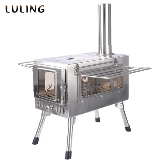 Efficient Heating with Zc360bd Wood Stove Tent Stove in Stainless Steel