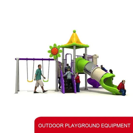 Amusement Game Park Outdoor Playground Equipment Slides for School