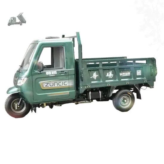 Safer Than Electric Tricycles. Faster. Carrying More Weight, 300cc Fuel Cargo Tricycle