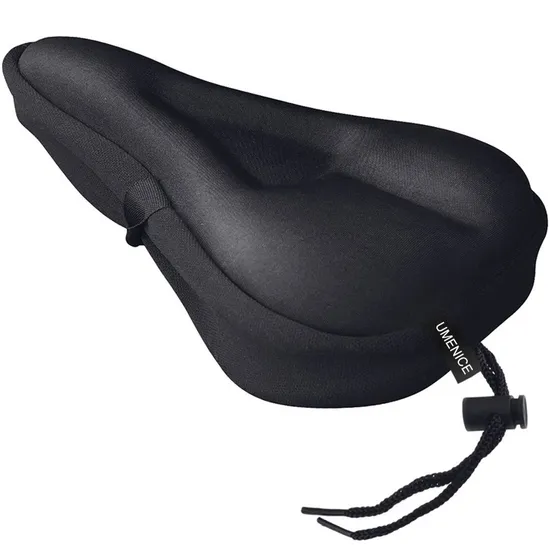 Wholesale Hot Sell Silica Gel Cycle Bicycle Saddle Paded Soft Comfortable Bike Seat Cushion Cover