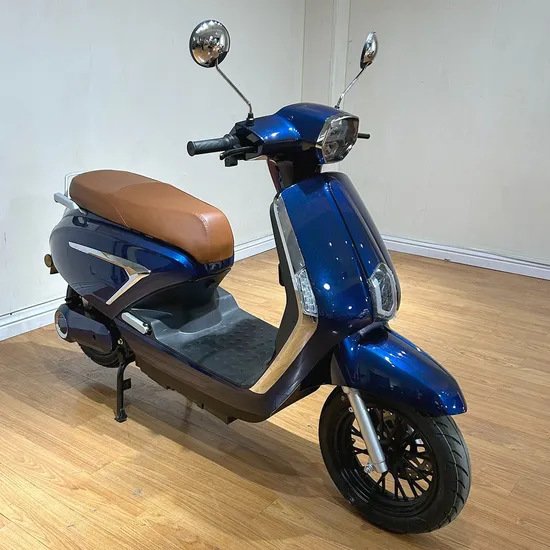 Electric Moped Fashionable EEC Motorcycle Scooter Vespa Vehicle Low Price Wholesale CKD or SKD Cheap Adult E Motorcycle