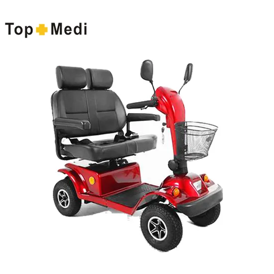Enhance Foldable Perfect Transformer 4 Wheel Electric Mobility Scooter Convenient for Elderly