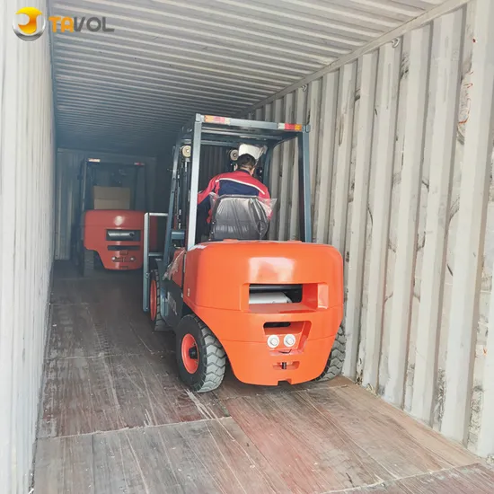 Montacargas Fork Lift 2.5 Ton 3 Ton 3.5 Ton 4 Ton 5 Ton Duple or Triple 3m 4.5m 5m 5.5m Container Mast Diesel Fork Lift Forklift with Best Price