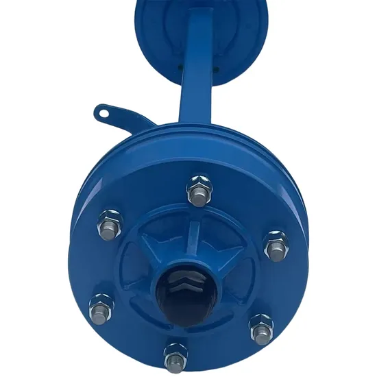 12K Lbs Capacity Electric Brake Axle with 8 Lug Design