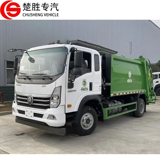 Sinotruk HOWO Waste Collection Truck 8cbm Compactor Garbage Truck Price