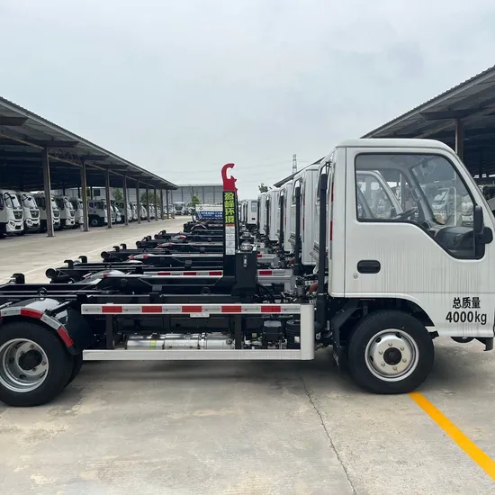 Hot Sale Zoomlion Diesel Mini Changan 3495kg Hook Arm Truck Detachable Garbage Delivery Truck 5030