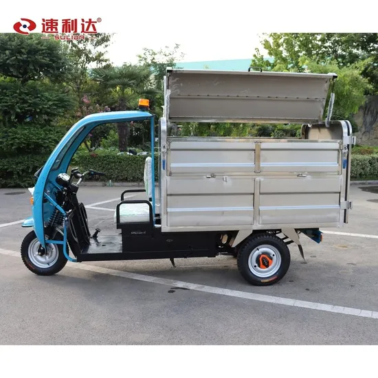 High Quality Wheel Base 2150mm Electric Three-Wheeled Cleaning Vehicle