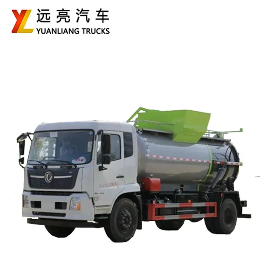 New Dongfeng Tianjin 4X2 Chassis 12.5m3 Food Waste Garbage Truck