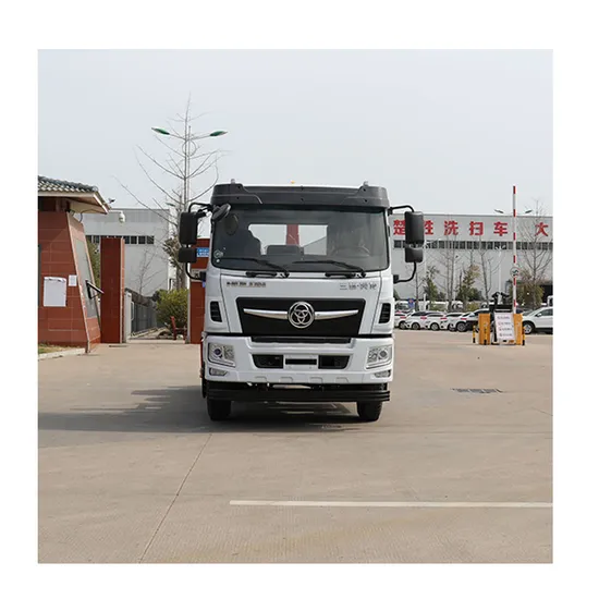 Tri-Ring 6X2 Rechargeable Garbage Bin Lifting Truck Detachable Urban Garbage Transfer Vehicle