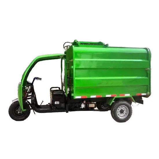High-Qualiyt Electric 3-Wheel Rechargeable Garbage Bin Tricycle