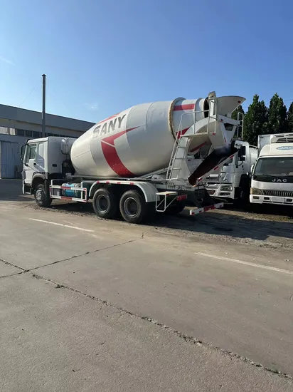 Used HOWO 8/10/12/14 Cubic 10/20/30 Tons Concrete Mixer Truck Export to Nigeria with Diesel Engines