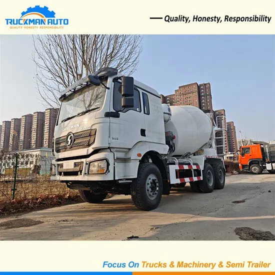 Brand New Construction Trucks 10m3 SHACMAN H3000 6X4 Concrete Mixer Truck