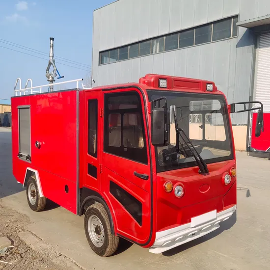 2cbm Electric Water Tanker Foam Combined Fire Extinguisher Truck