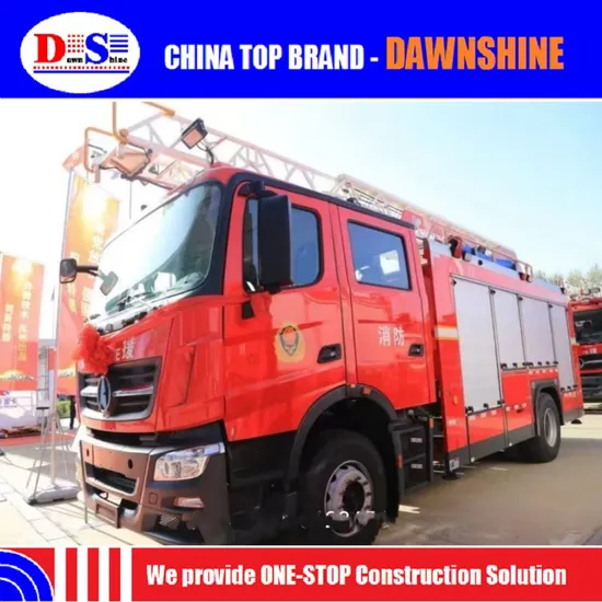 China Popular Beiben North Benz V3 8*4 12 Wheels LHD Rhd Water Foam Fire Rescue Fighting Truck