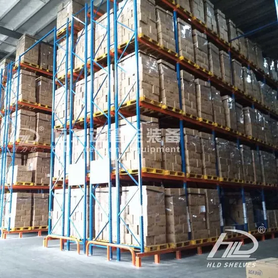 Storage Shelf Pallet Racking Display Equipment Supermarket Pallet Racking Heavy Duty Steel Display Shelving Metal Shelf Pallet Metal Warehouse Storage Rack
