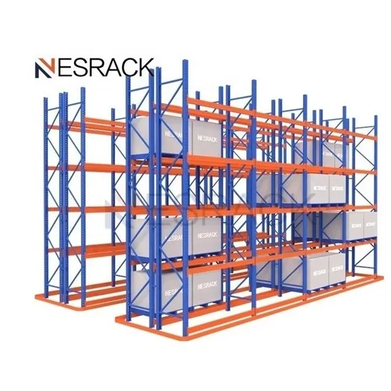 Heavy Duty Selective Pallet Racking System for Large Industrial Warehouse Steel Shelves with Wire Mesh Decking Industrial Storage Rack