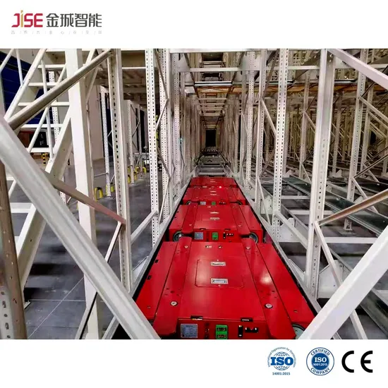 Automatic Robot Radio Shuttle Racking Heavy Duty Pallet Rack Steel Metal Warehouse Storage Rack