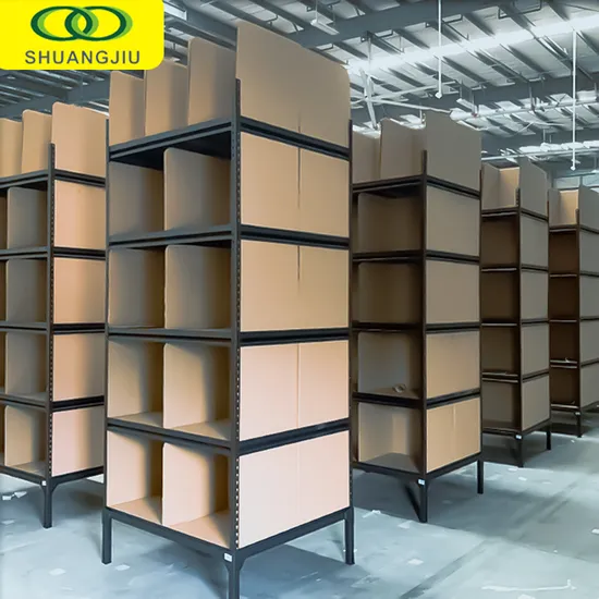 Intercept 38.1 mm Light Angle Steel Shelf with Agv for Intelligent Storage