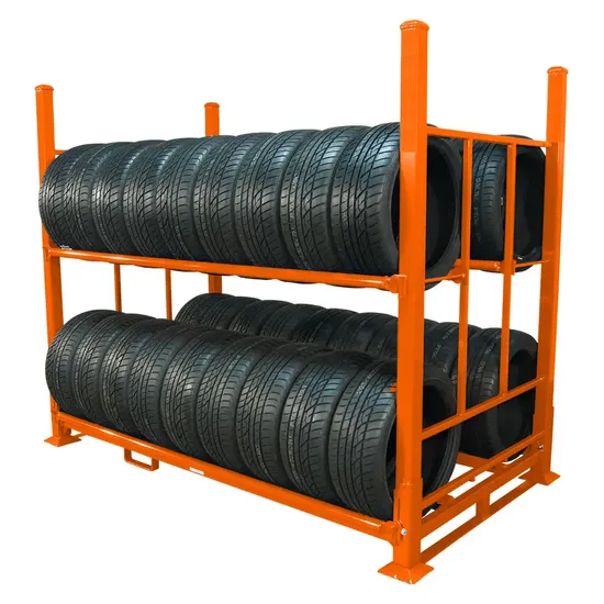 JL Brand Durable and Space-Saving High-Capacity Tire Storage Rack Tire Pallet Rack Tyre Rack