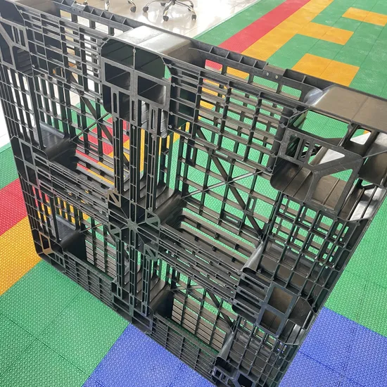Customizable Heavy-Duty Plastic Pallet for Hygienic Warehouse Storage Solutions