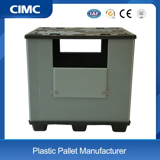 Lightweight and Sturdy Plastic Pallet Box for Efficient Handling and Transportation