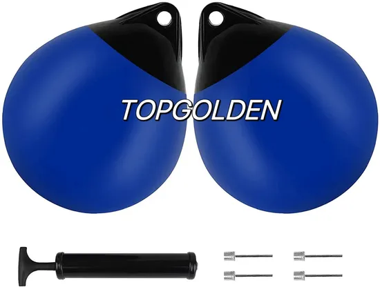 Marine Grade PVC Inflatable Boat Bumper F Series Boat Fender Mooring Buoy for Yacht Houseboat Pontoon Boat