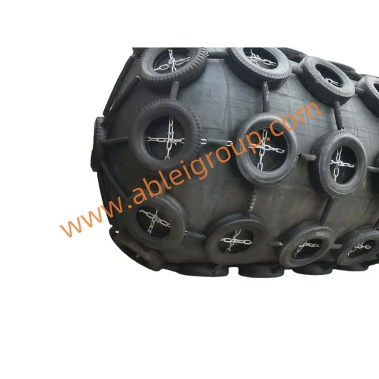 Marine Floating Pneumatic Dock Yokohama Boat Rubber Fender with Chain and Tire Net for Ship-to-Ship and Ship-to-Port ISO 17357