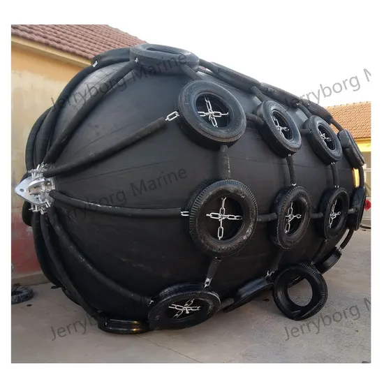 50kpa/80kpa Yokohama Floating Marine Rubber Fender with Chain and Tire Net