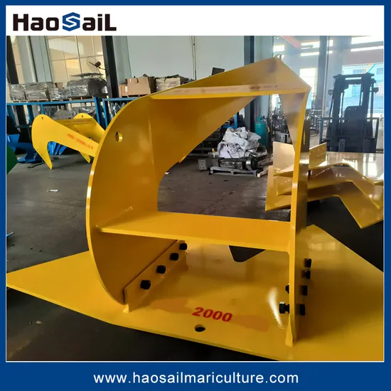 Super High Holding Power Marine Mooring 25-10000kgs Colorful Paint Made of Full Steel Plate for Deep-Sea Aquaculture Cage and Ship Shhp Stingray Anchor