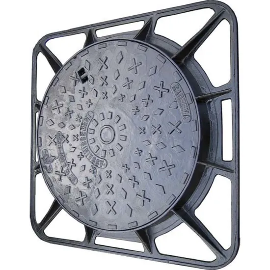 OEM/ODM Metal Sand Casting Heavy Duty Sewer Manhole Covers C250 D400 Ductile Iron Manhole Covers