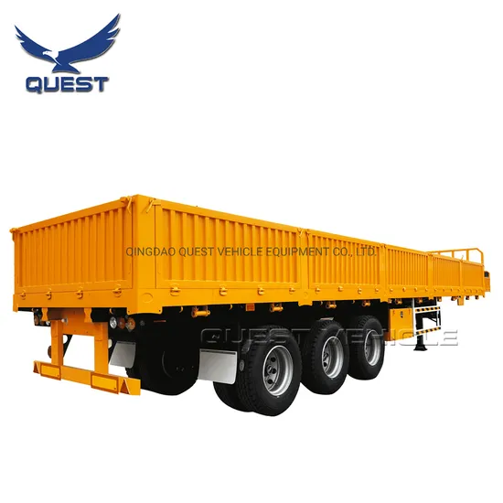 2025 New Custom Grain Cropper Transport 3axles Side Wall Semi Trailer