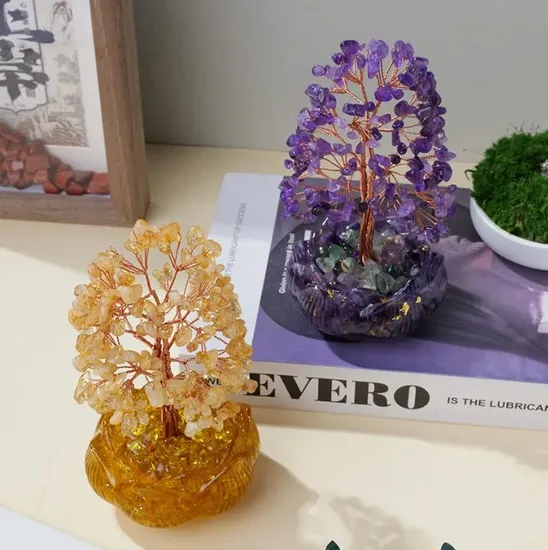 Crystal Tree Decorations High Quality for Gift