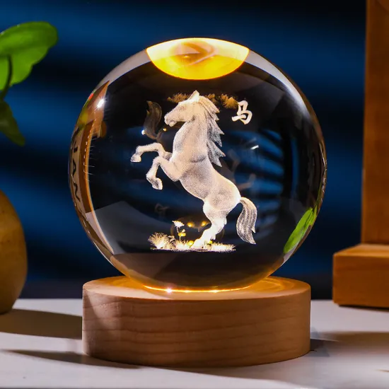Custom Design Crystal Inner Carving Crafts