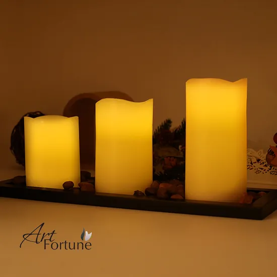Wholesale Flameless LED Light Candle for Christmas Decoration
