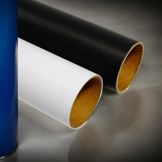 Printing Materials Flex Banner Printing Black /Gray/White Back Banner Block out PVC Flex Banner Roll