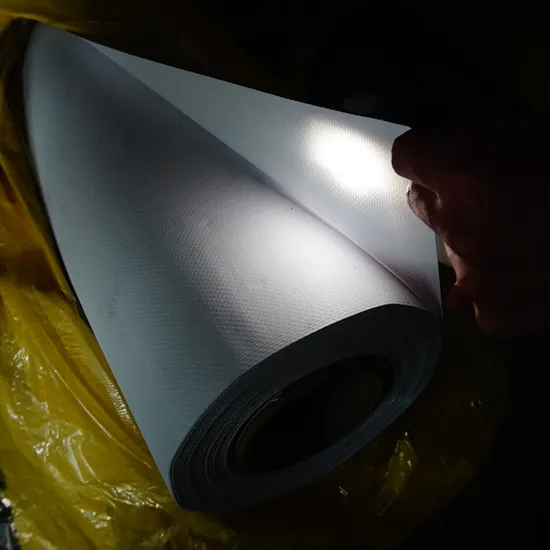 Factory Low Price Digital Printing White PVC Flex Banner Roll for Large Billboard