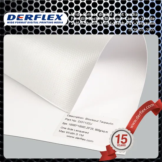 200d *300d 18*12 Hot PVC Laminated Fabric for Flex Banner