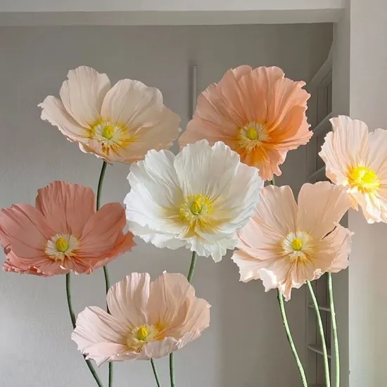 Art Display Props for Shopping Mall Background Decoration Simulation Flowers