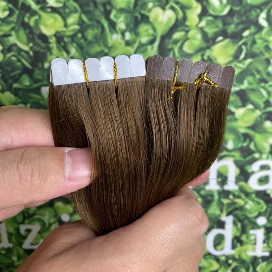 Youzi Wholesale Russian European Chinese Virgin Human Hair Flower Tape Ins Extension