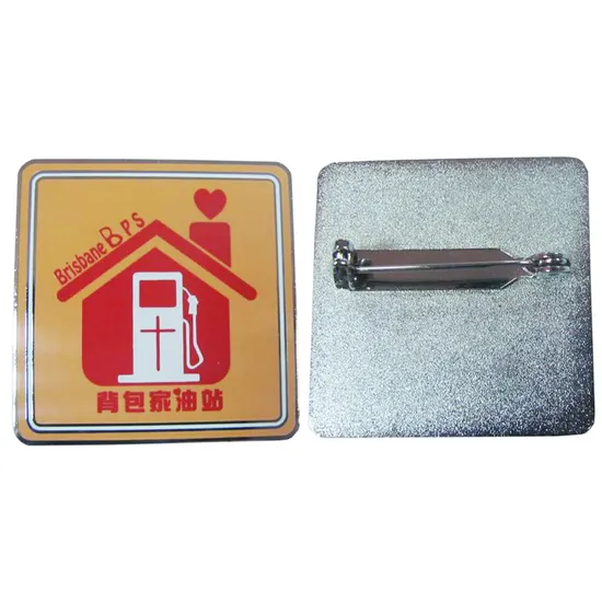 Luxury Gold Plated Lapel Pins with Custom Logo for Promotions