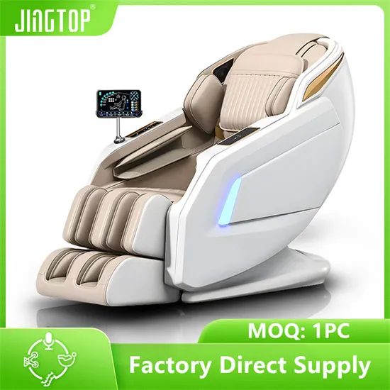 Jingtop Professional 3D 4D Modern Shortcut Keys Blood Circulation Office Chair with Foot Massager