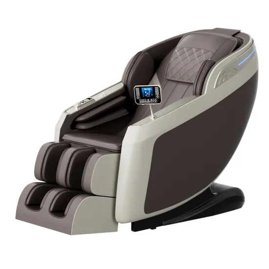 Jingtop Best Quality PU Leather Heating Device 8d Massage Chair with Vibration and Air Pressure