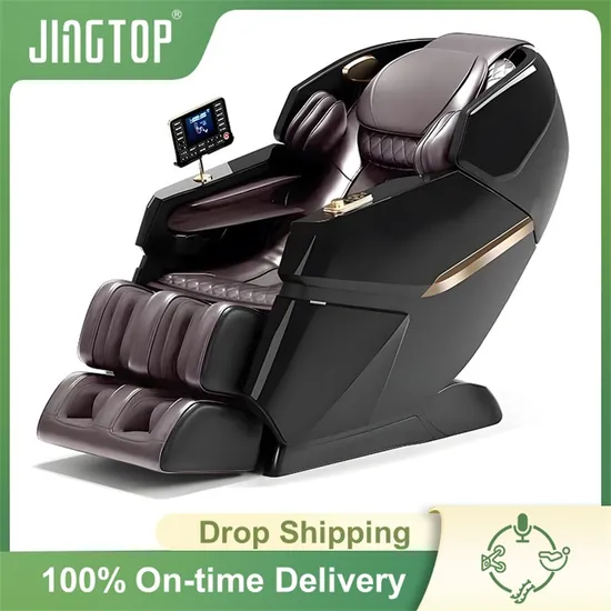 Jingtop Electric Zero Gravity Health Care 4D Automatic Deluxe Ghe Massage Chair with Quick Buttons