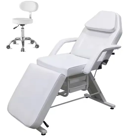 Portable Multi-Function Tattoo Eyelash Bed Beauty Manual Massage Table