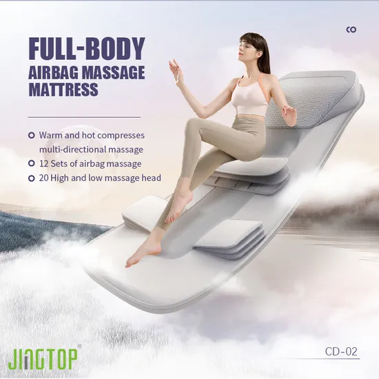 OEM Hot Compress Whole Body Airbag Car Massage Cushion Electric Massage Mattress
