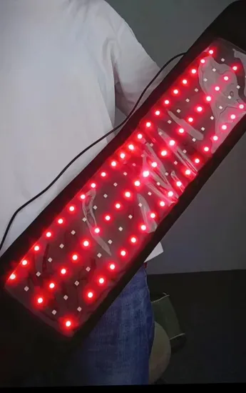 Dual Wavelength 660nm, 850nm Tummy Massager, Red Light Therapy Belt for Fitness, Belly Tightening, Shaping