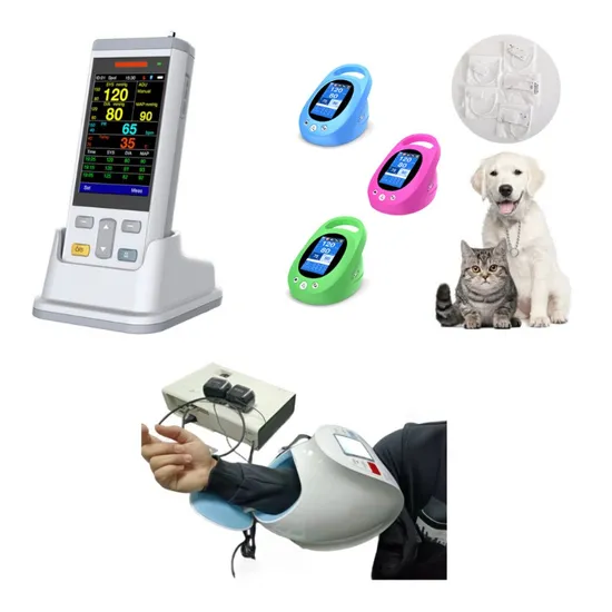 Medical Wholesale Digital Hospital Handheld Pulse Oximeter Vital Signs Monitor Sphygmomanometer Arm Bp NIBP Tensiometer Veterinary Blood Pressure Monitor Price